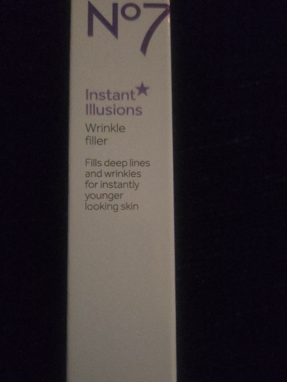 No7 Inatant Illusion Wrinkle Filler, 1 Oz It Works Amazing - Picture 3 of 3